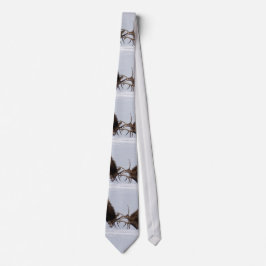 Sparring Elk Necktie Slips
