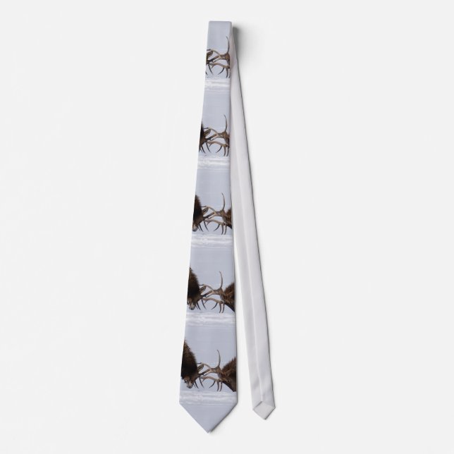 Sparring Elk Necktie Slips (Framsida)