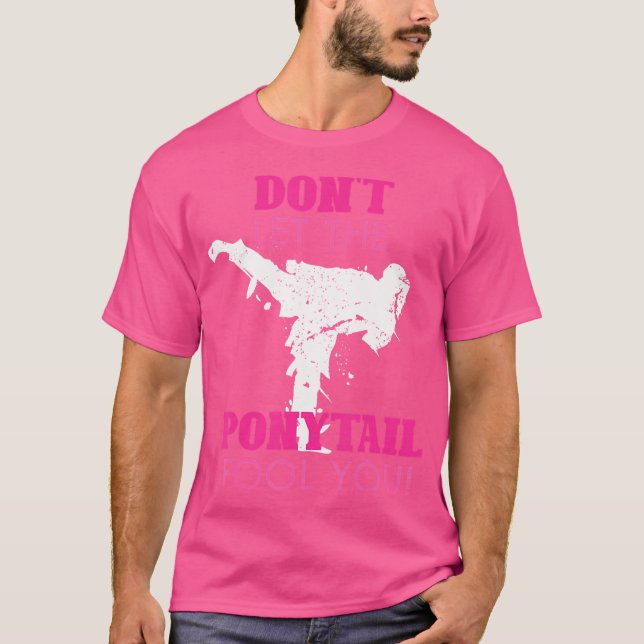 Sparring Idrottsman Martial Artist Women Girls Gif T Shirt (Framsida)