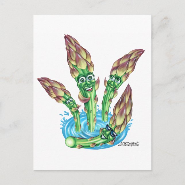 sparris vykort (Framsida)