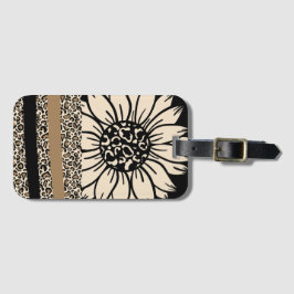 Spärrmärken: Solros Safari Bagagebricka