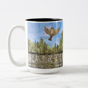 Sparrow 2-ton Mugg