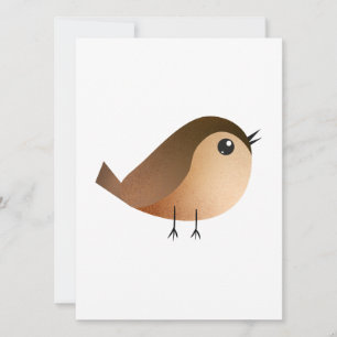 Sparrow Bird Tecknad