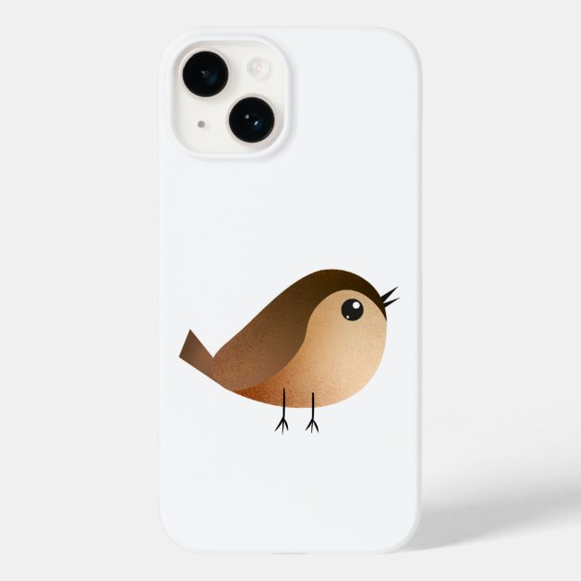 Sparrow Bird Tecknad (Baksida)