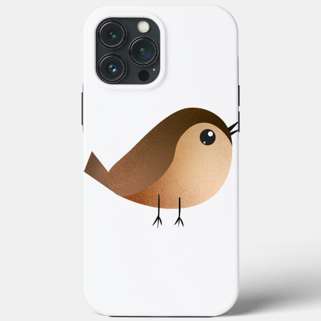 Sparrow Bird Tecknad (Baksida)