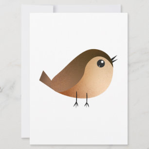 Sparrow Bird Tecknad