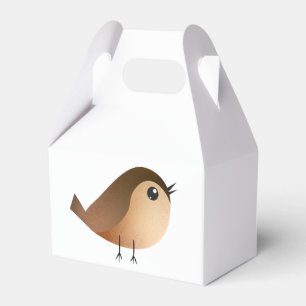 Sparrow Bird Tecknad Presentaskar