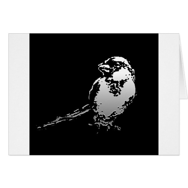 SPARROW HÄLSNINGSKORT (Framsidan Horizontal)