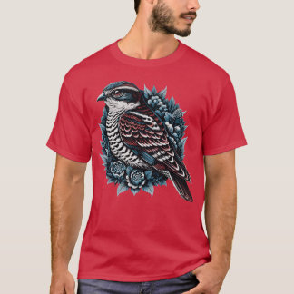 Sparrow Hawk Bird of Preyee for Avid Bird Älskare T Shirt