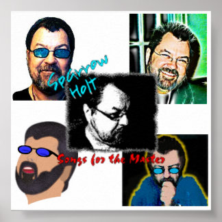 Sparrow Holt "Sång för befälhavaren" poster