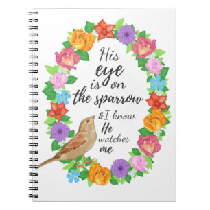 Sparrow Prayer Journal Church eller Sermon Noteboo Anteckningsbok