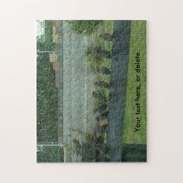 Sparrows Birds på en järnväg Din Ord puzzles Pussel