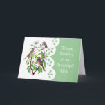 Sparrows Dogwood Watercolor Wife Birthday Garden Kort<br><div class="desc">Sparrows & Dogwood Watercolor Birthday Art för den hustru som föder kärlek,   eller naturmässigt</div>