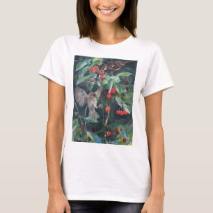 Sparrows in a Cherry Träd, Bruno Liljefors T Shirt