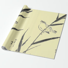 SPARROWS ON GRENAR GULT WRAPPING PAPPER PRESENTPAPPER