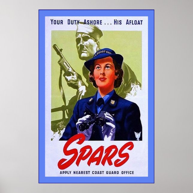 SPARS~Vintage Världskrig 2 Poster (Framsidan)
