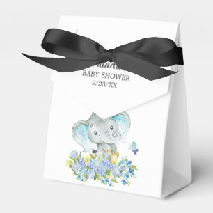 Sparsam favoritruta för elefant-babyskor presentaskar