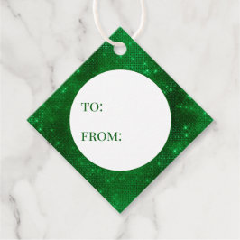 Sparsam Grönt från Gåvor Etiketter