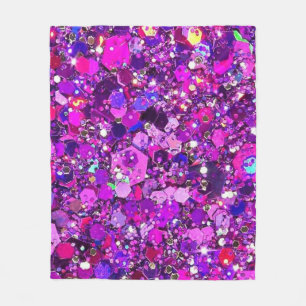 Sparsam Lila Blanket 50 tum x 60 tum Fleecefilt