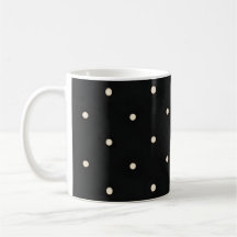 Sparse Polka dots på Black