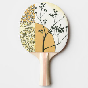 Sparse Träd Silhouette av Megan Meagher Pingisracket