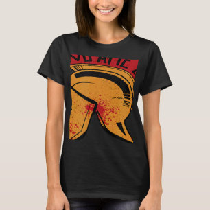 Sparta Helmet du är ostoppabel Fitness Motivati T Shirt