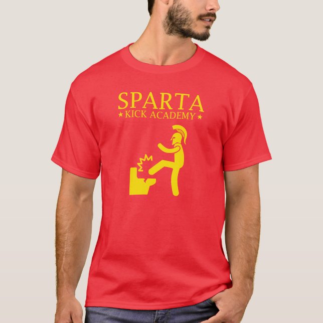 Sparta sparkar akademin t-shirt (Framsida)