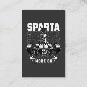 Sparta visitkort