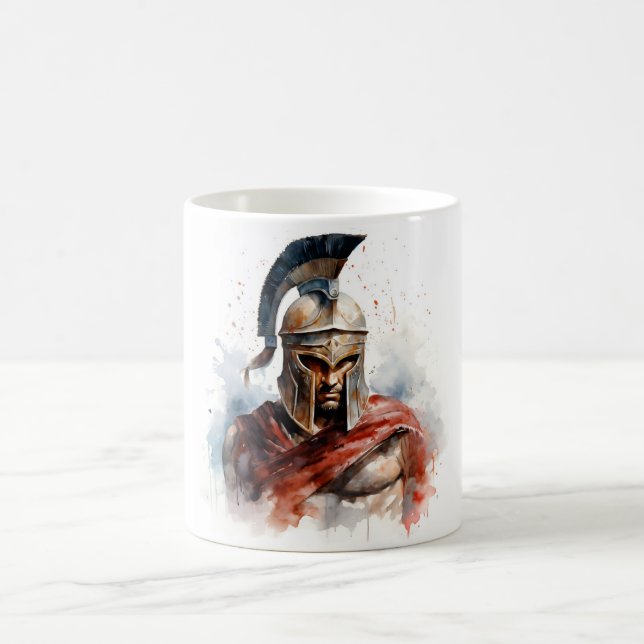 Sparta Warrior Kaffemugg (Center)