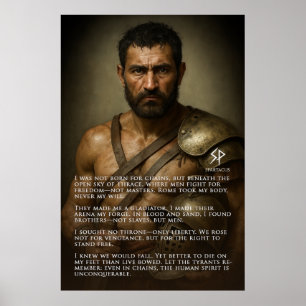 Spartacus - den oerbarliga andan poster