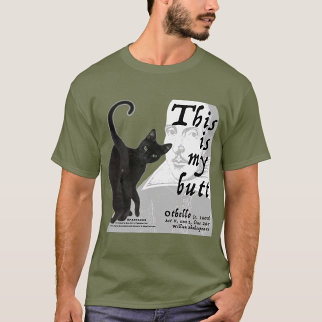 Spartacus Shakespeare T-Shirt (Framsida)