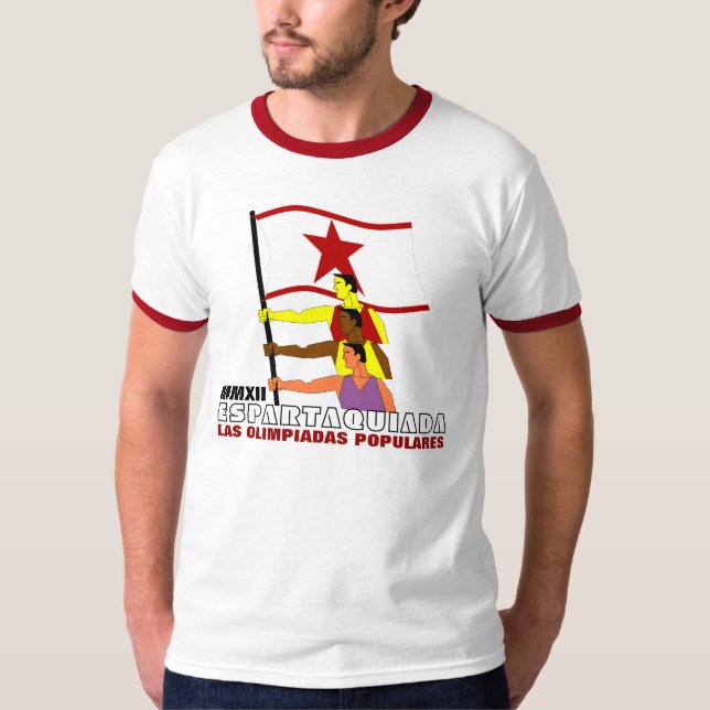SPARTAKIAD SPANSKA REPUBLIKEN TEE SHIRT (Framsida)