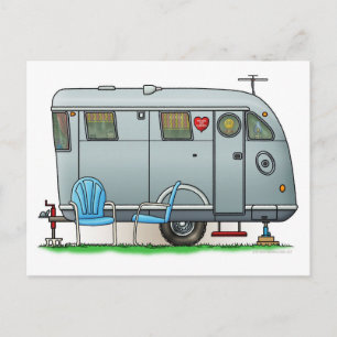 Spartan Camper Trailer RV Vykort