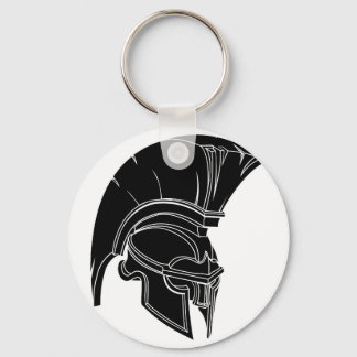 Spartan eller trojan helmet nyckelring