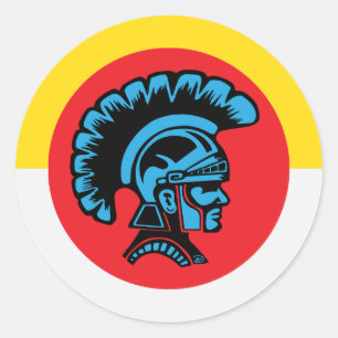 Spartan Fever - Stickers Runt Klistermärke