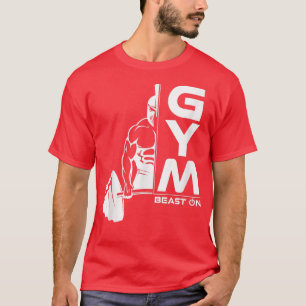 Spartan gladiator-dödliftens fitness gym motivatio t shirt