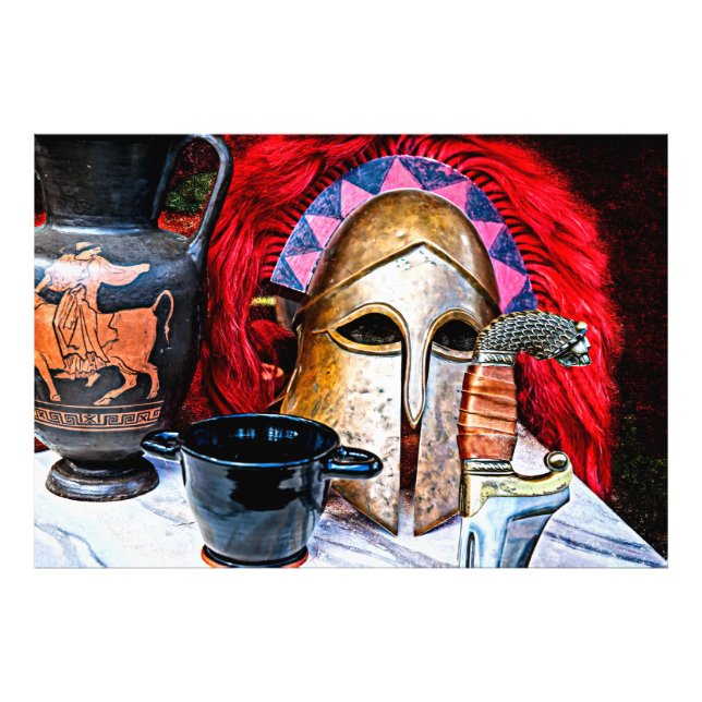 Spartan Glory Fototryck (Framsidan)