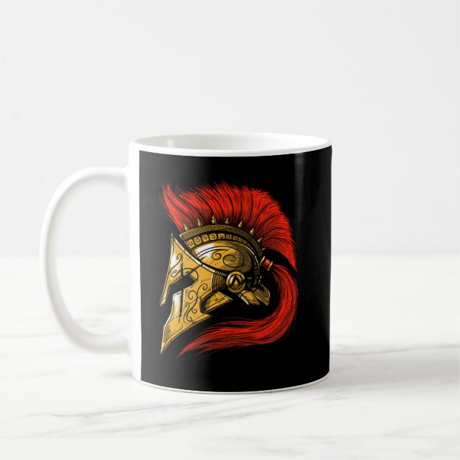 Spartan Helmet Kaffemugg (Vänster)
