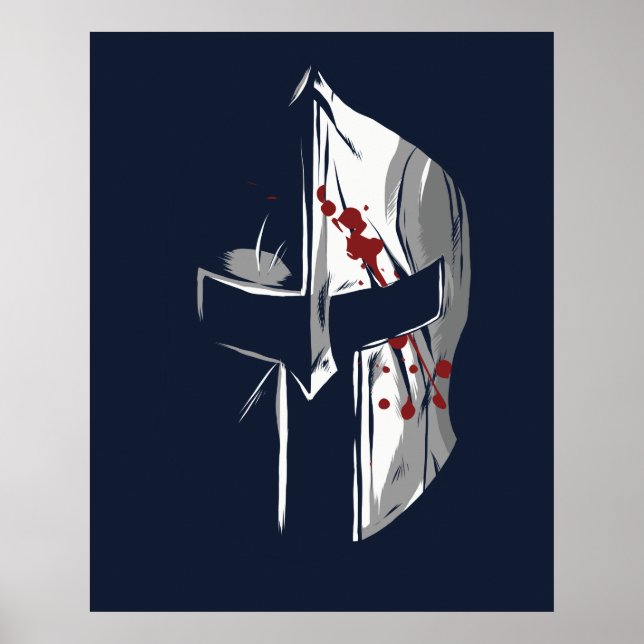 Spartan Helmet Poster (Framsidan)