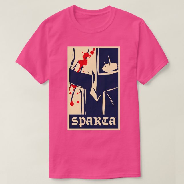 Spartan Helmet Sparta T Shirt (Design framsida)