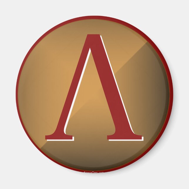 Spartan Lambda Shield Magnet (Framsidan)