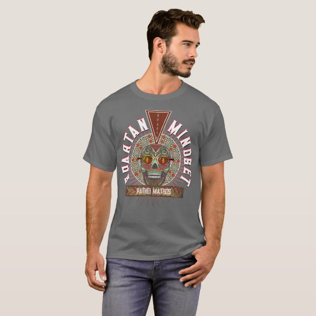 Spartan Mindset T Shirt (Hel framsida)