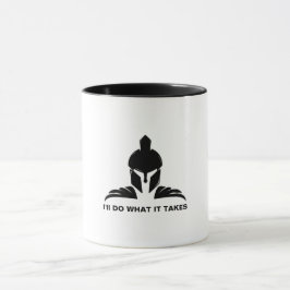 Spartan mindset_v2_I gör vad det tar Mugg