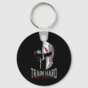 Spartan Sparta Helmet Gym Motivation Gift Nyckelring