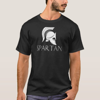 Spartan Sparta Soldier Gladiator Helmet Warrior T Shirt