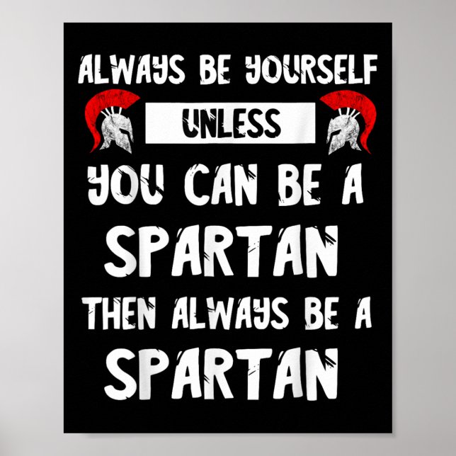 Spartan Spartacus Warrior Soldier Gladiators Helme Poster (Framsidan)