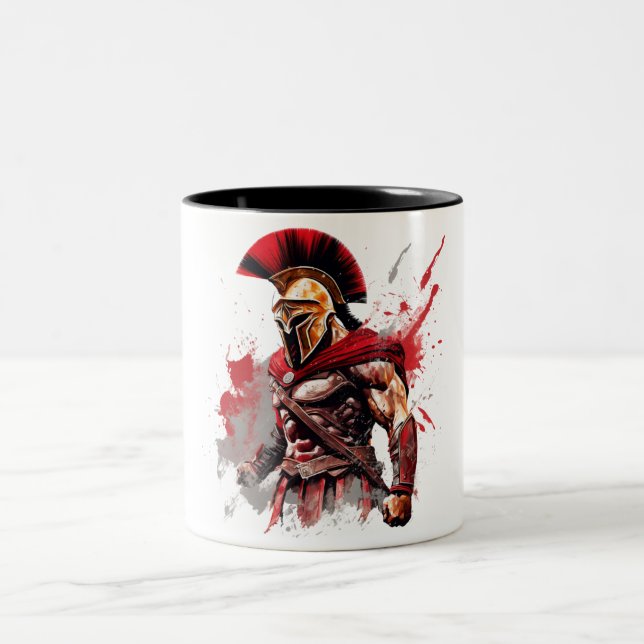 Spartan Spirit: Fearless Warrior Mugg (Center)