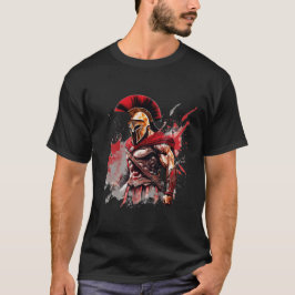 Spartan Spirit: Fearless Warrior T Shirt