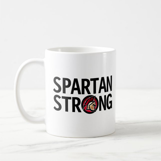 Spartan Strong. Personlig mugg (Vänster)