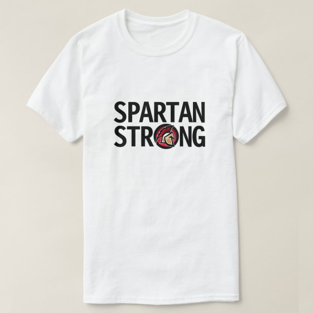Spartan Strong. Personlig T-Shirt (Design framsida)
